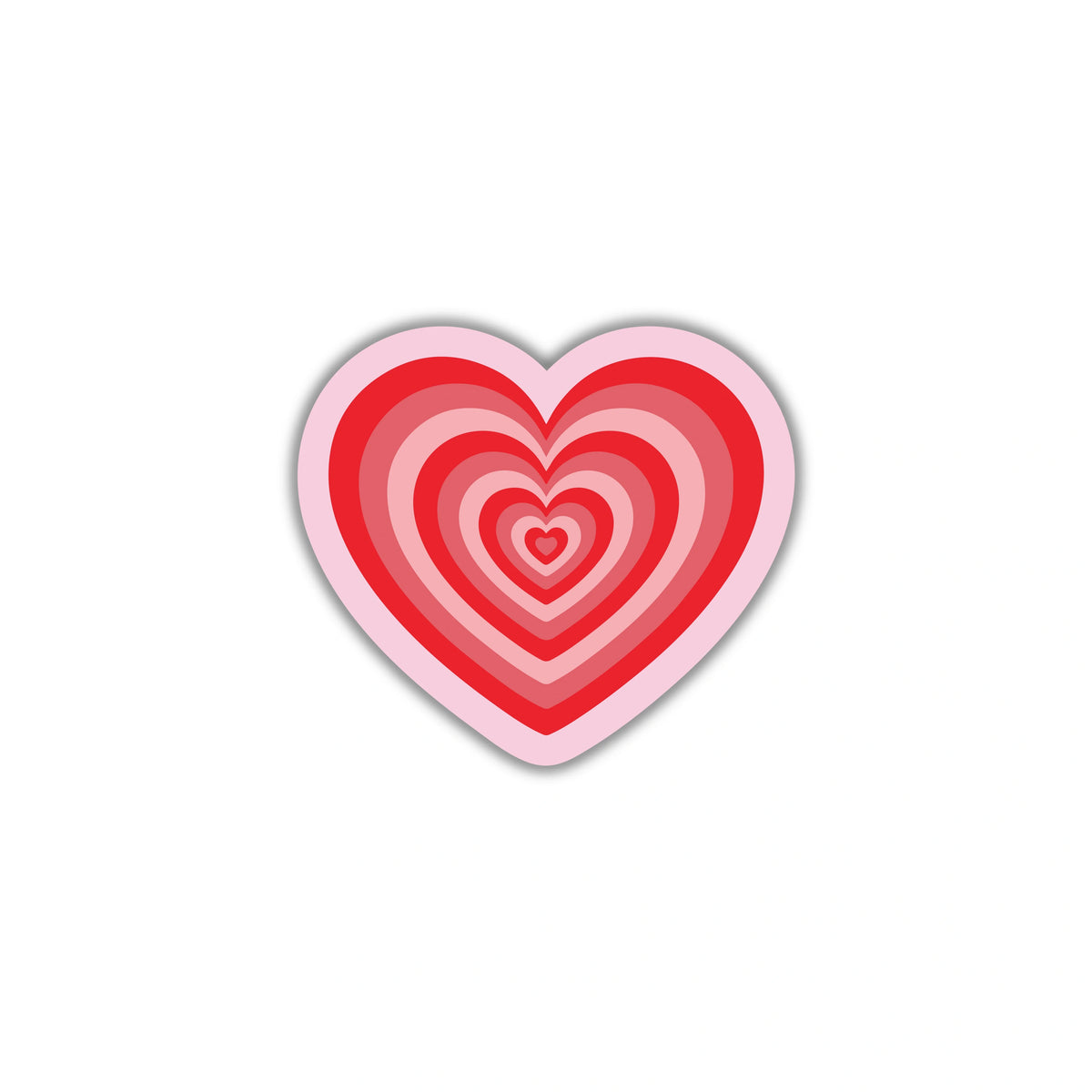 RED AND PINK HEART