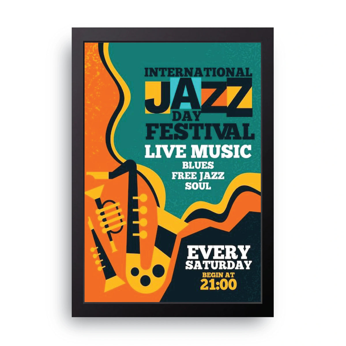 Jazz Day Festival Frame