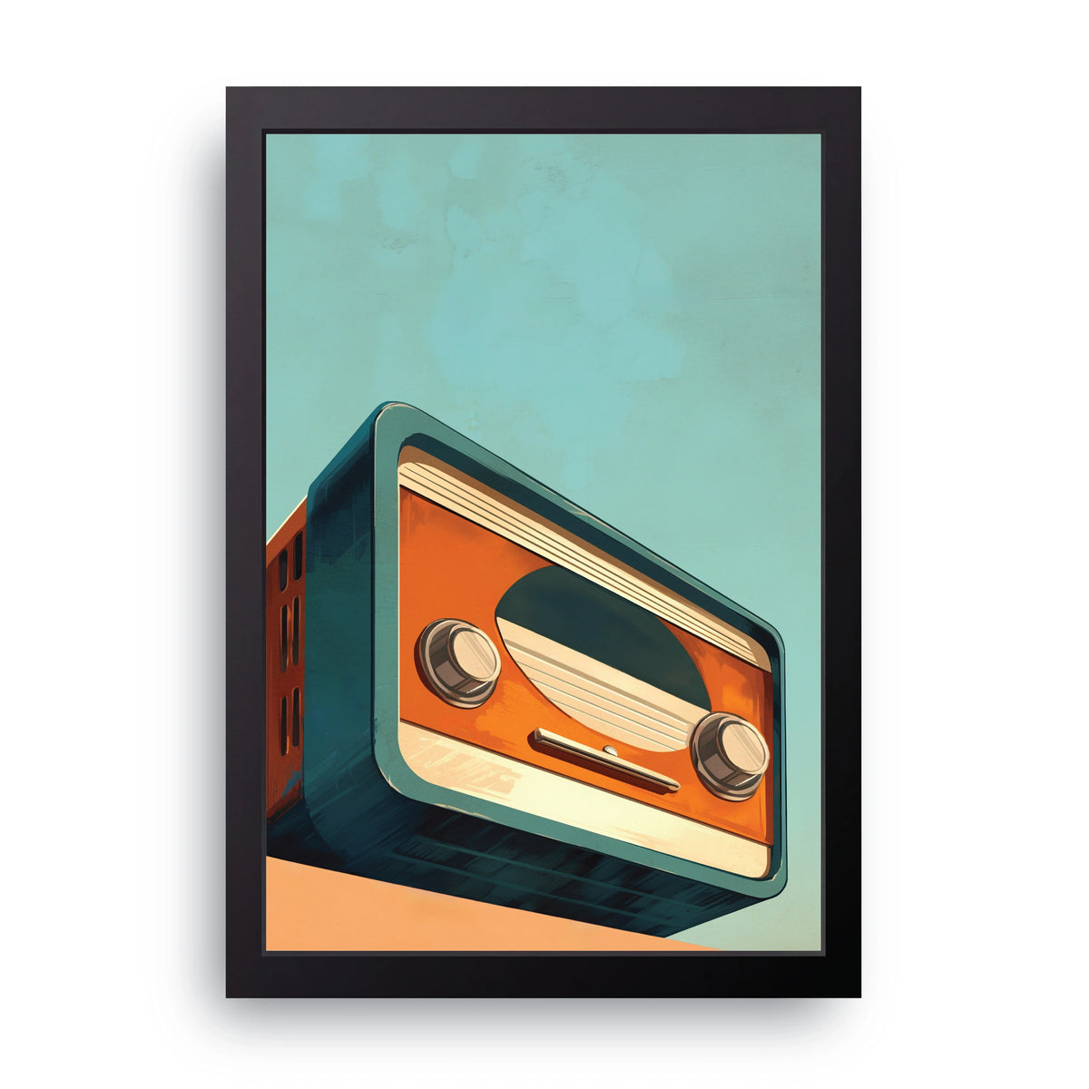 Retro Radio Frame