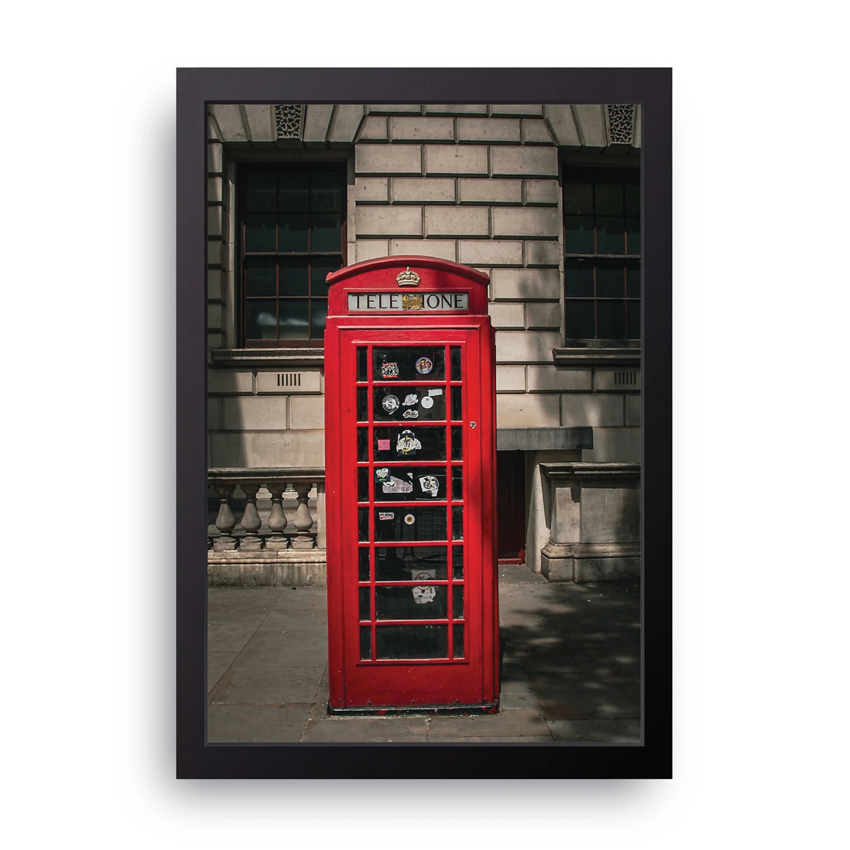 Red Telephone Box Frame
