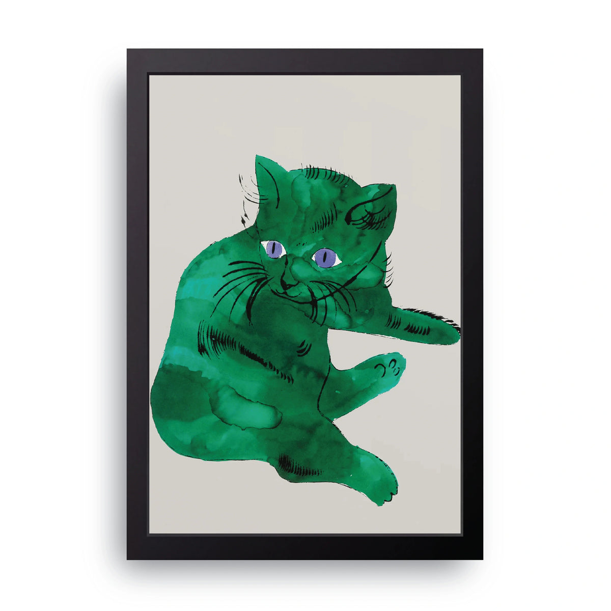 Green Cat Frame