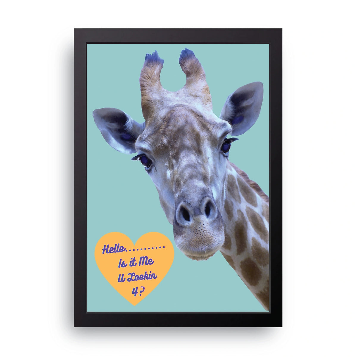Curious Giraffe Frame