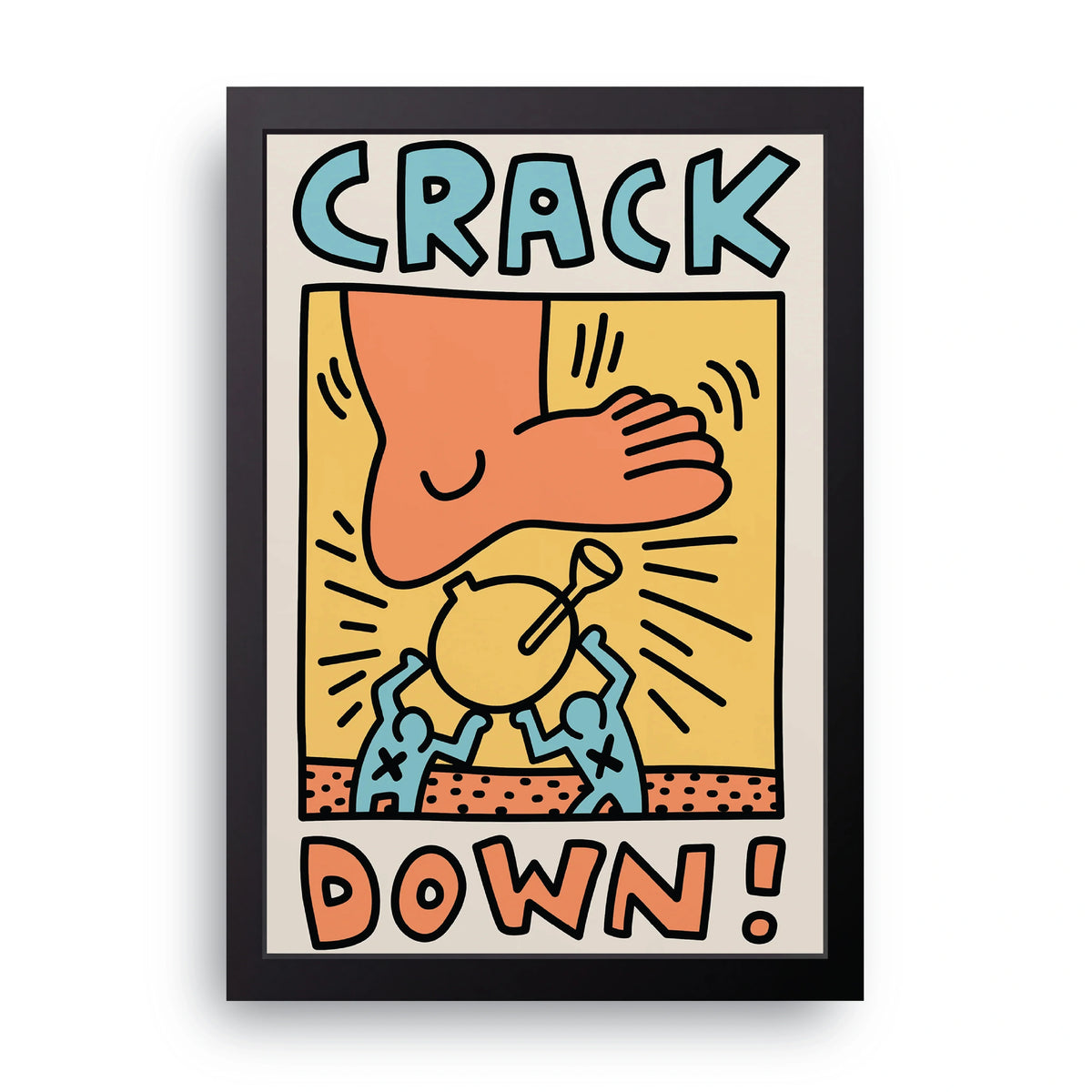 Crack Down Frame