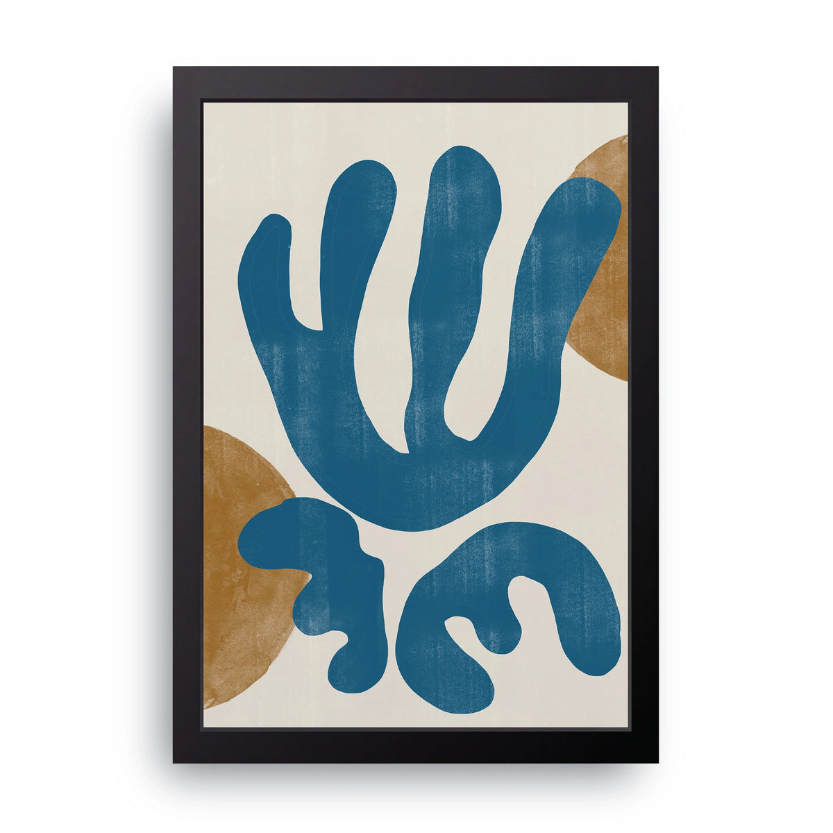Blue Cutout Frame