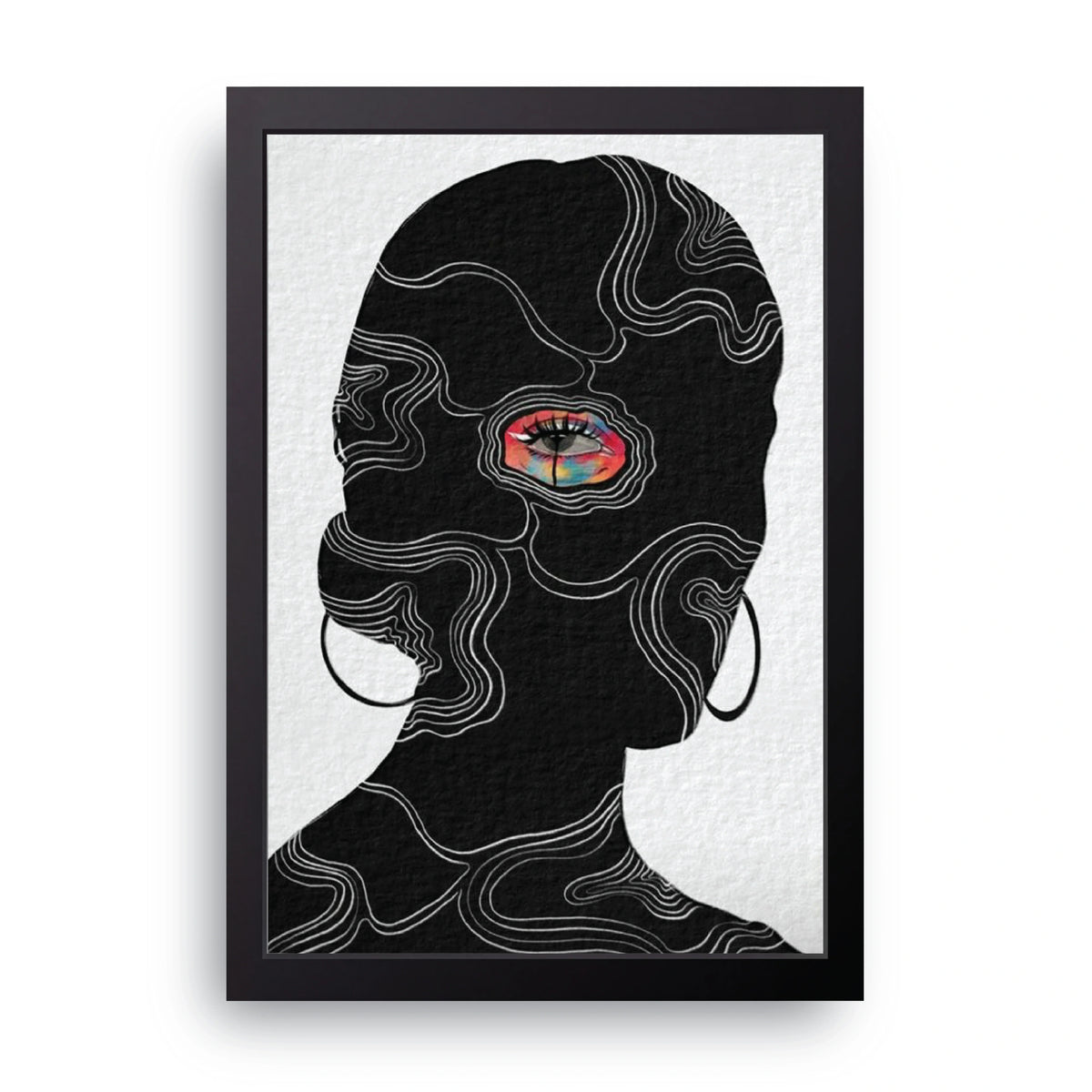 Colorful Eye Frame