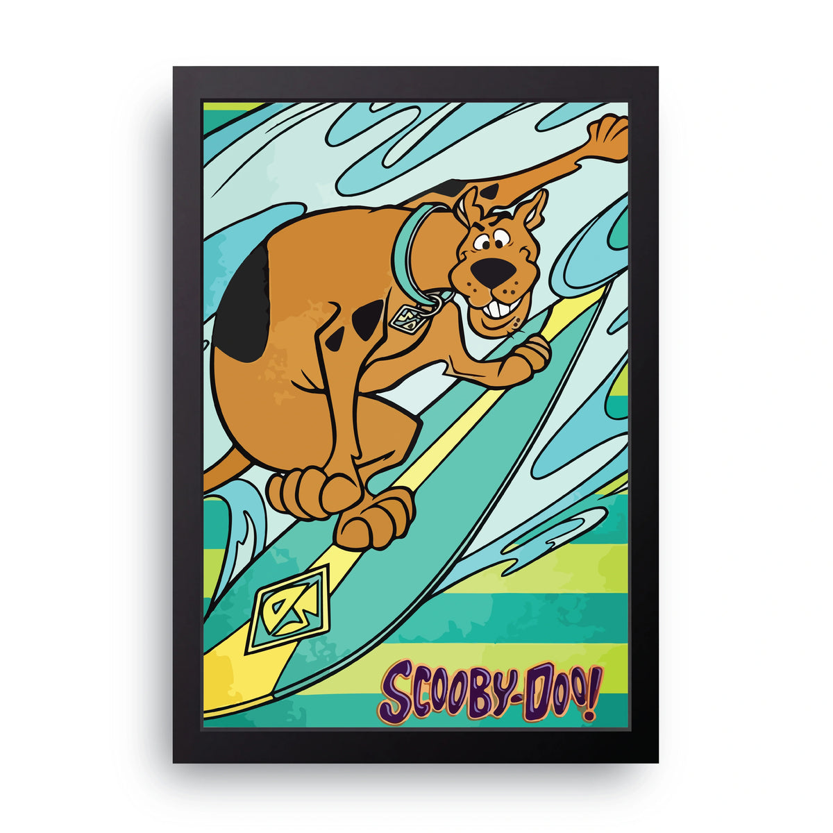 Scooby Doo Surfing Frame
