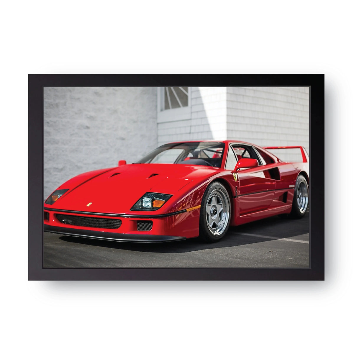 Red Sports Car Frame