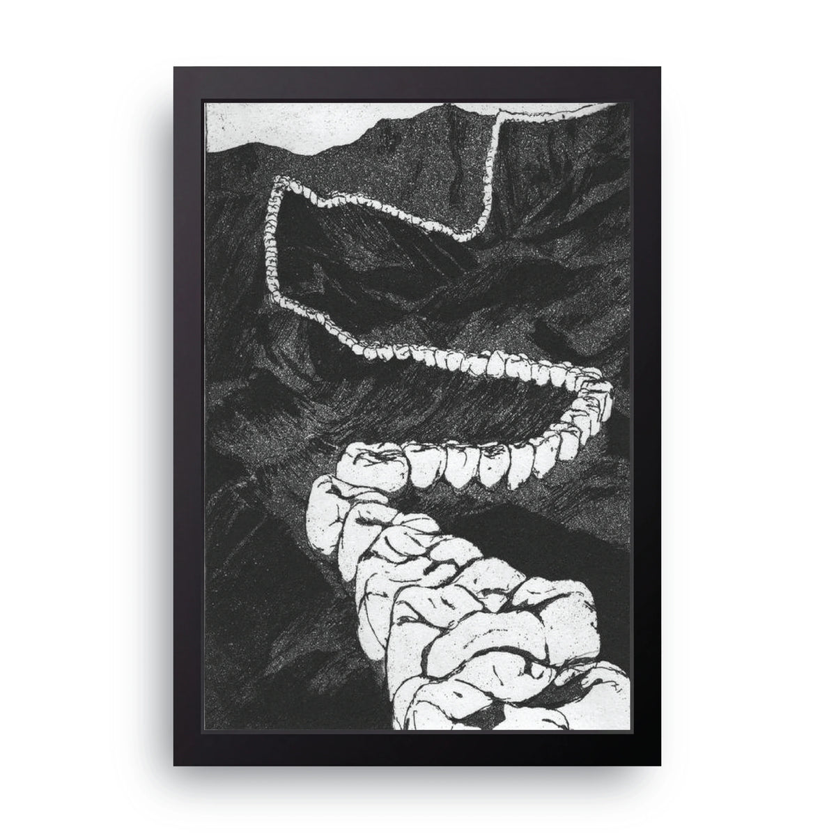 Teeth Landscape Frame