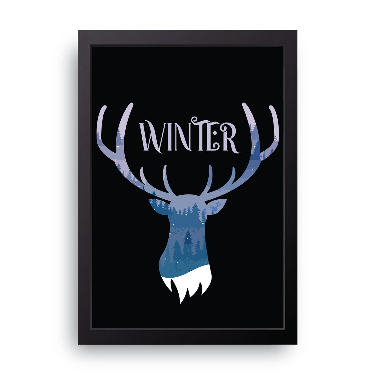 Winter Deer Frame