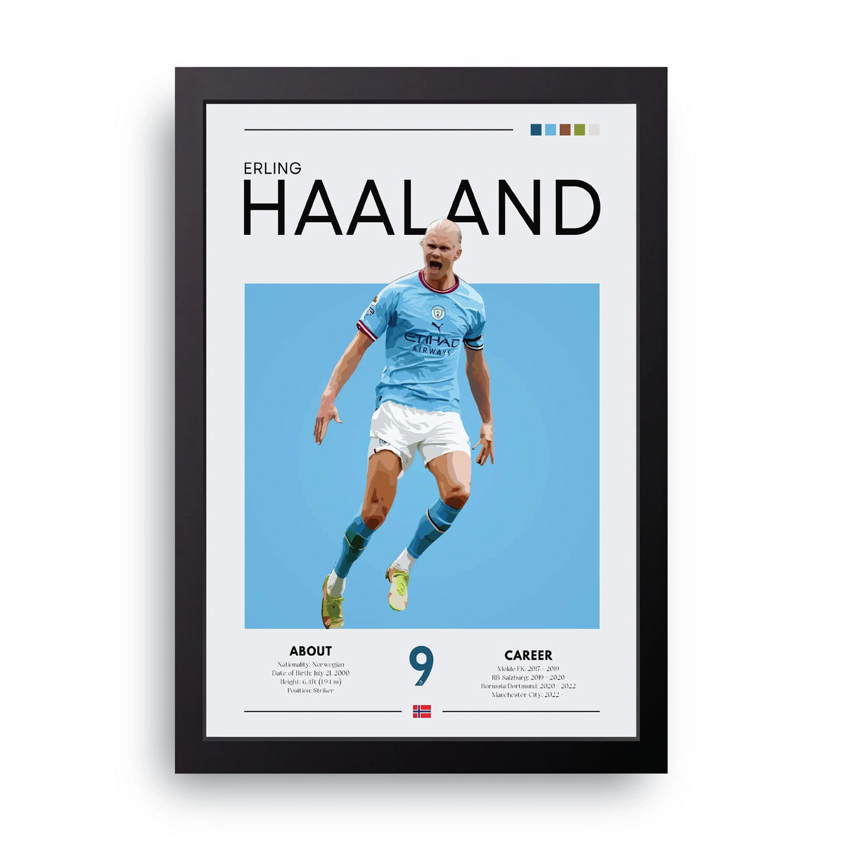 Erling Haaland Frame