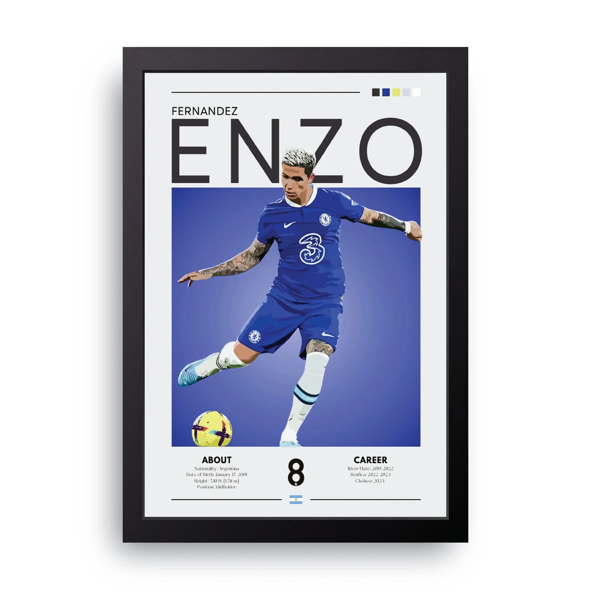 Enzo Fernandez Frame