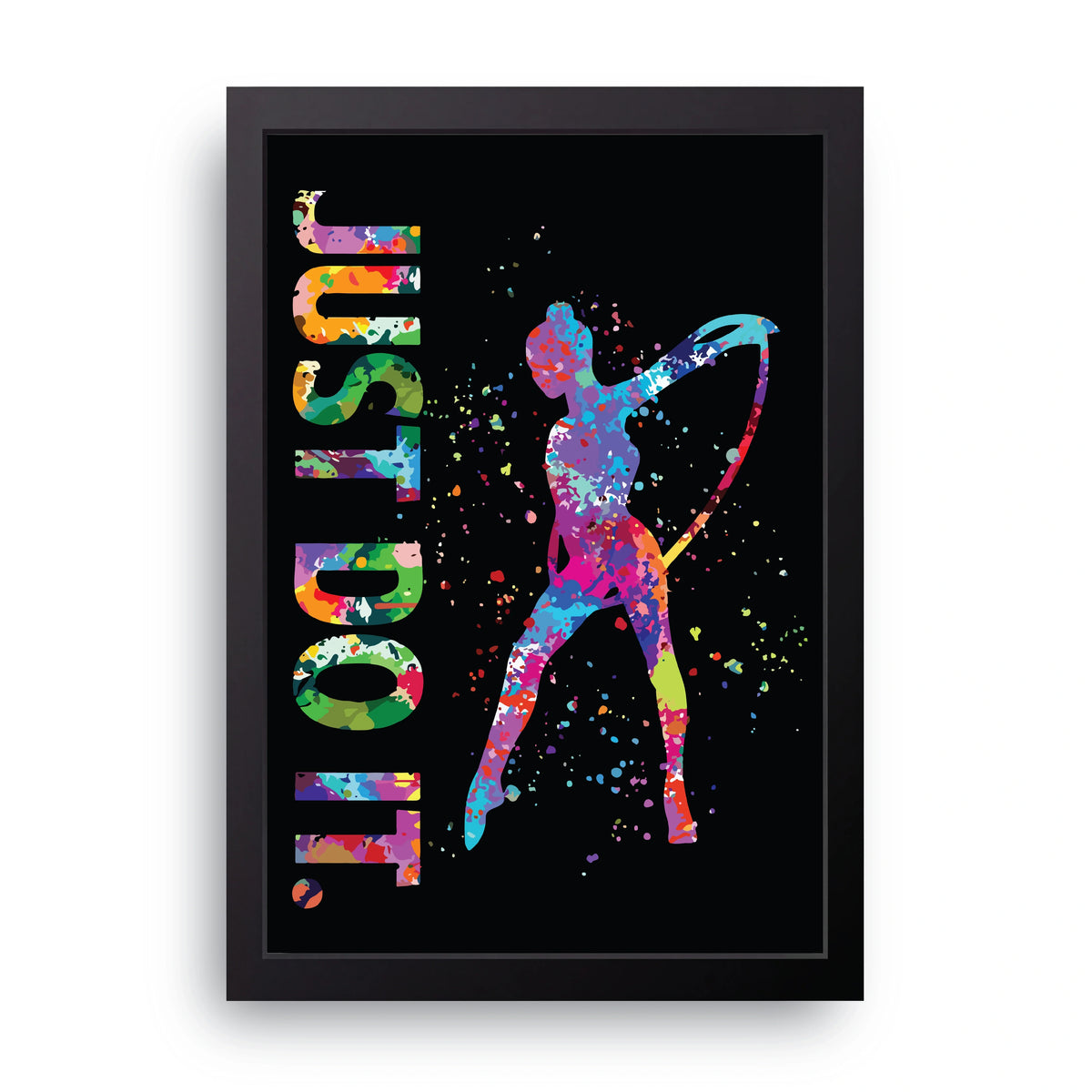 Just Do It Gymnast Frame