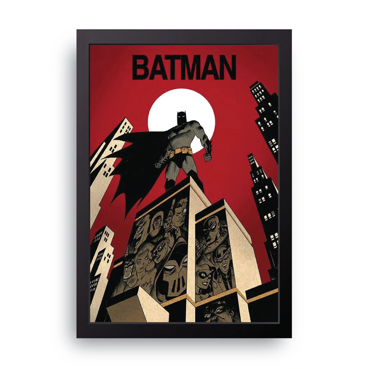 Batman Skyline Frame