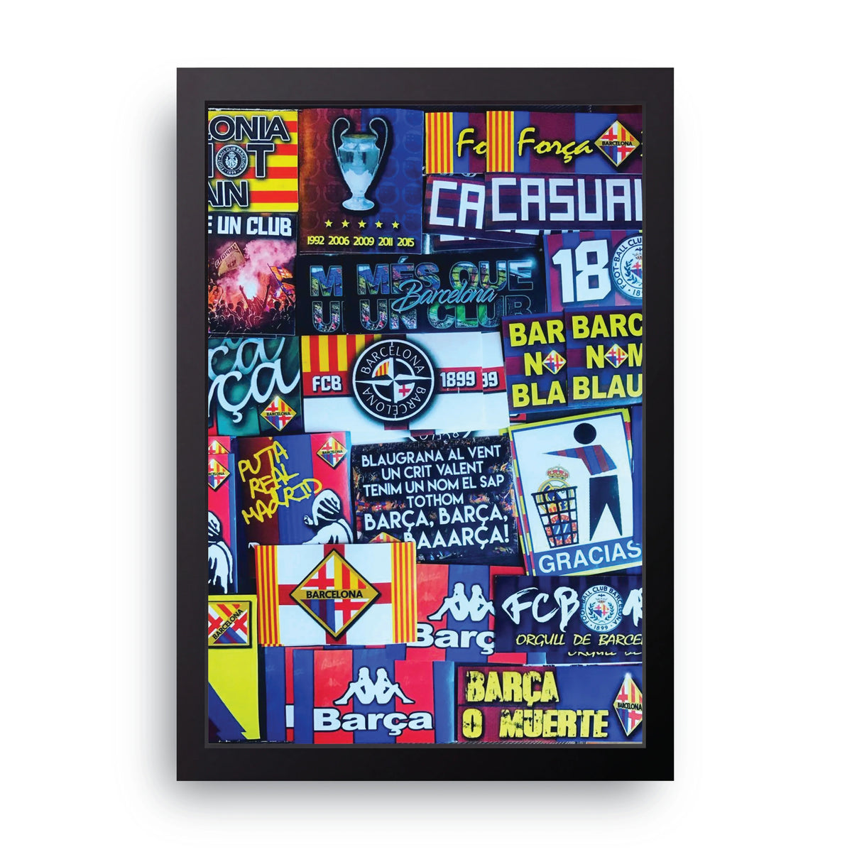 BARCELONA COLLAGE Frame