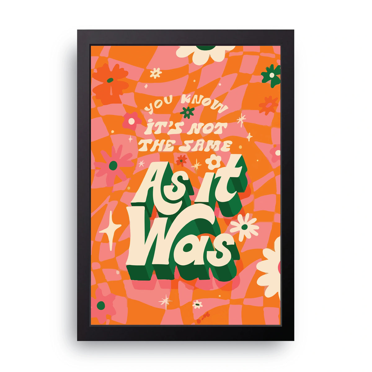As It Was Frame