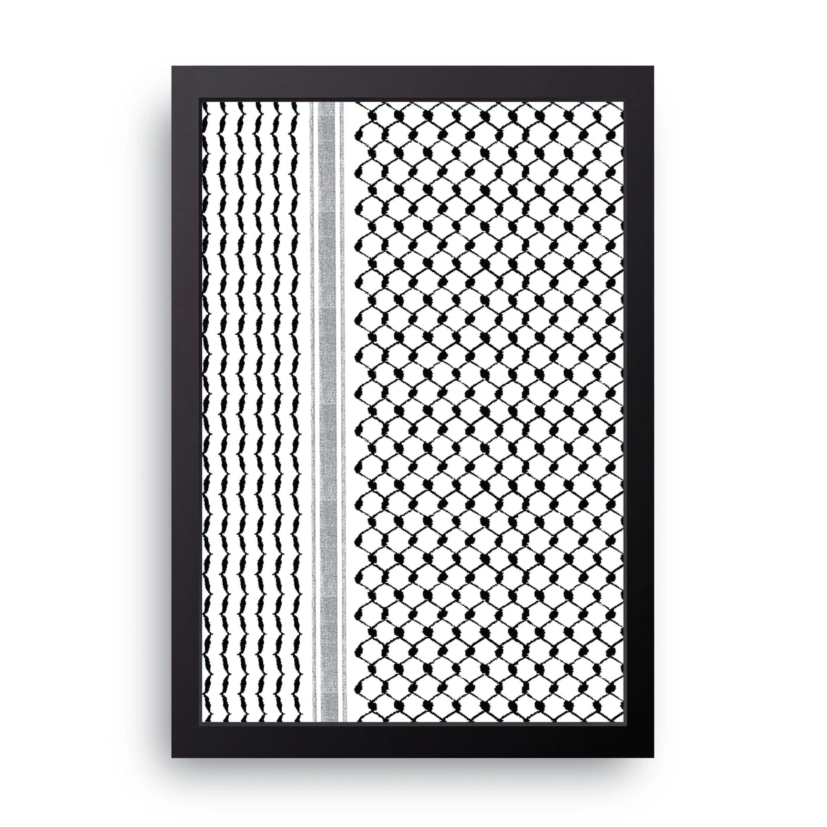 Keffiyeh Pattern Frame