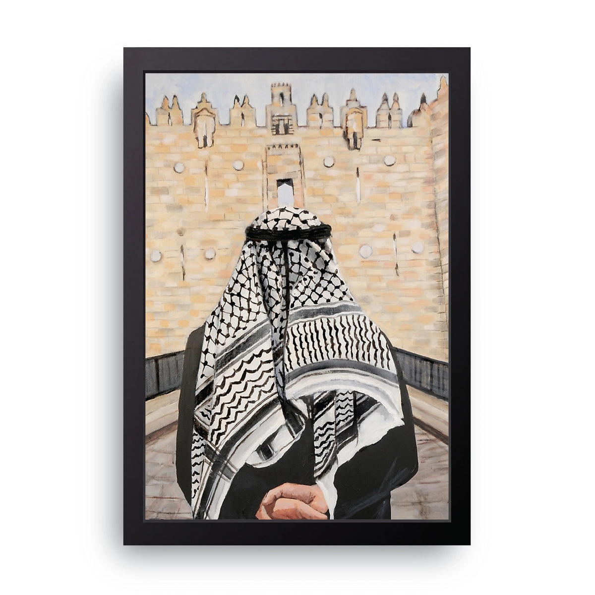Keffiyeh Gate Frame