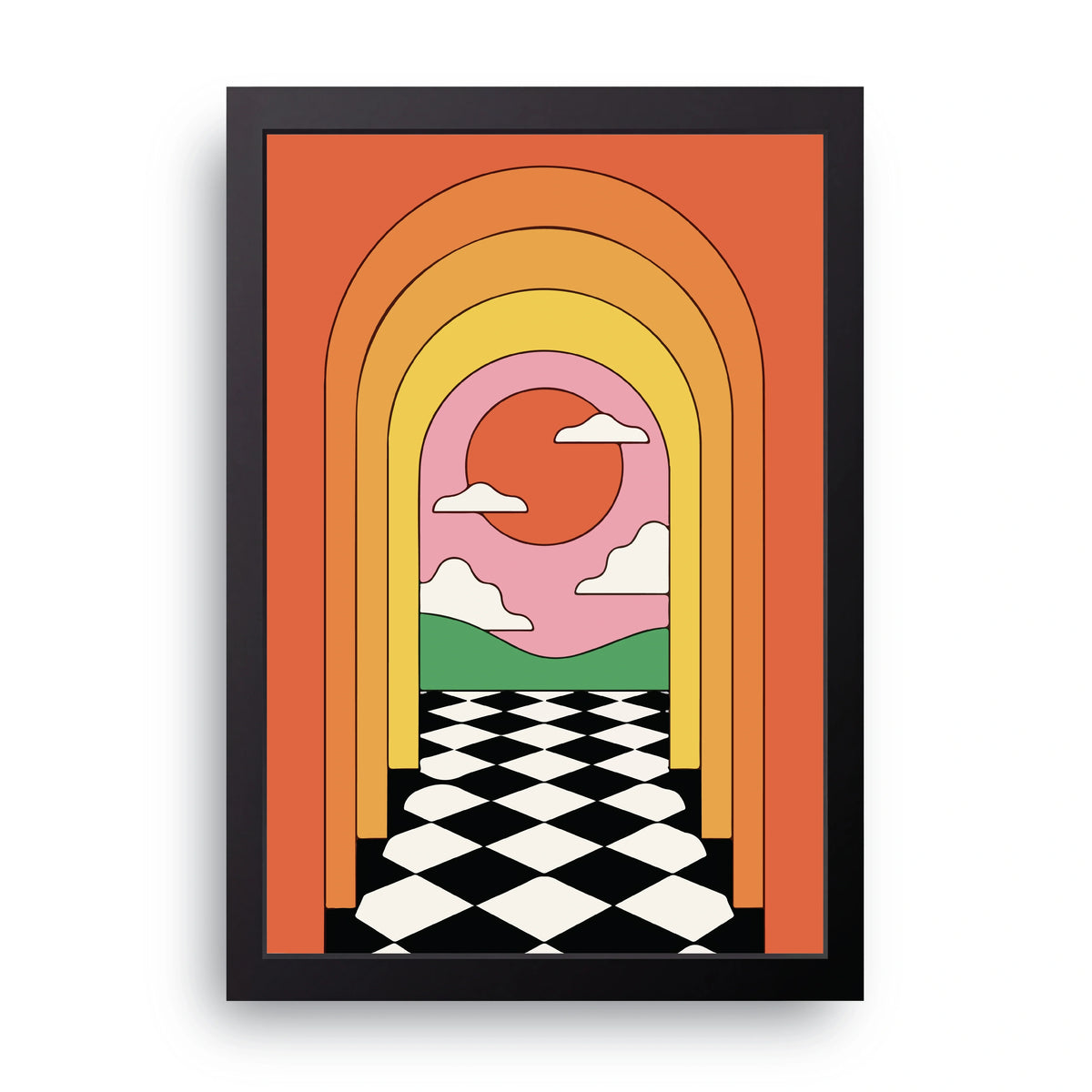 Rainbow Arch Frame