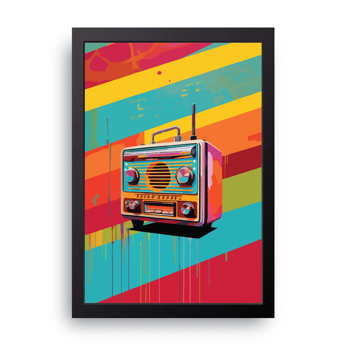Retro Radio 2 Frame