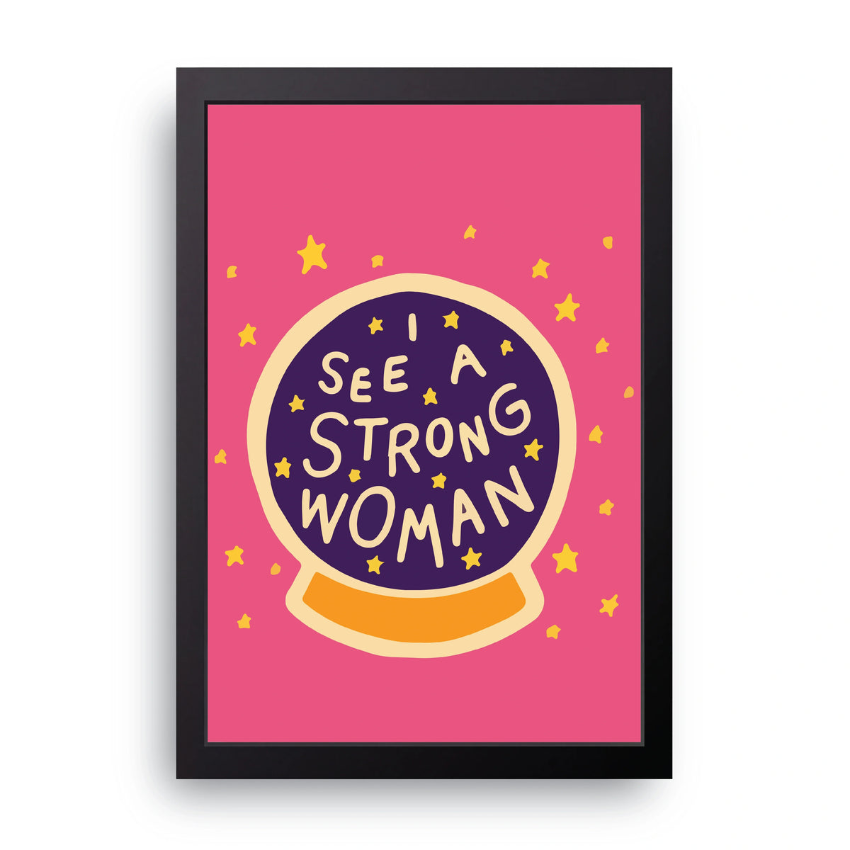 Strong Woman Frame