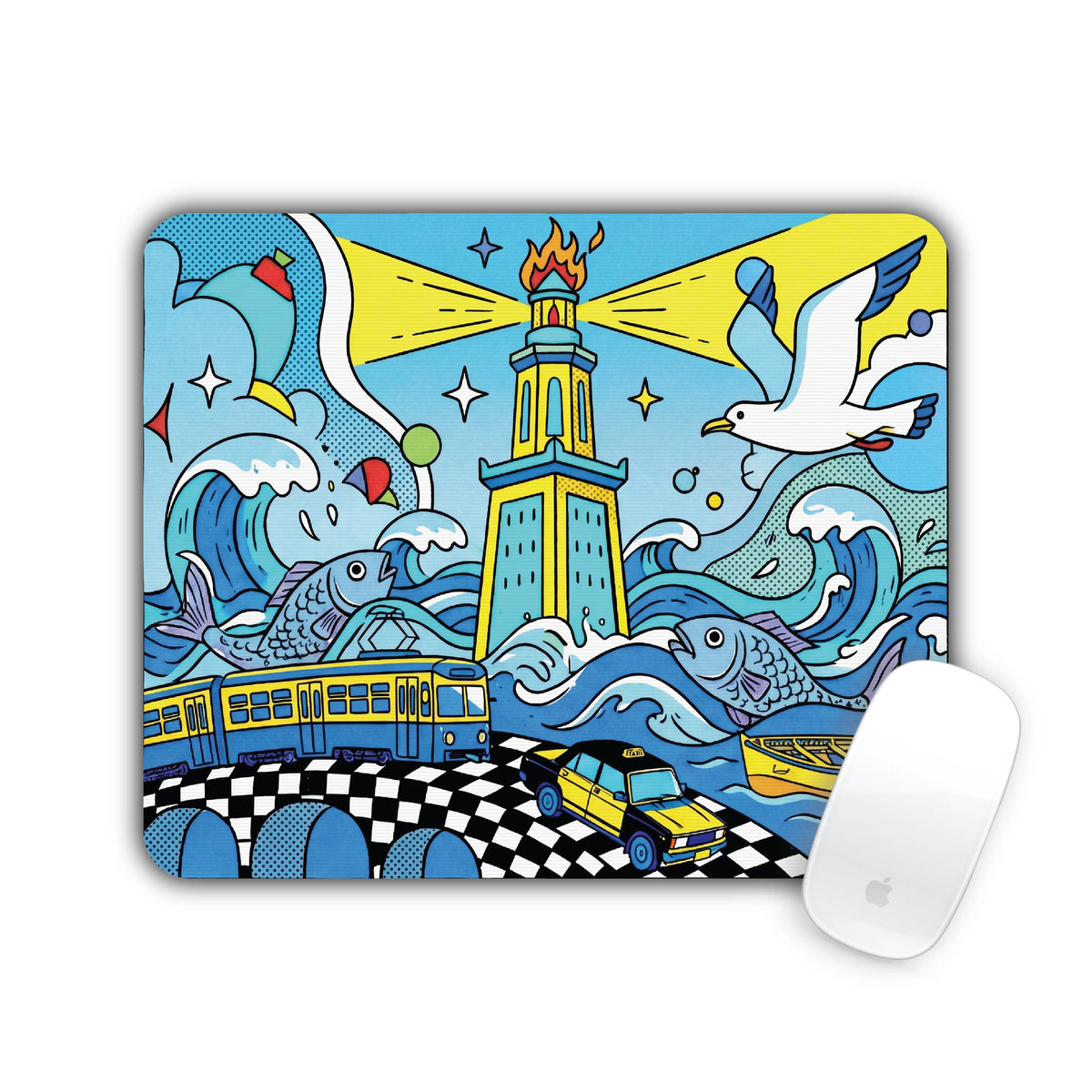 ALEXANDRIA VIBES MOUSE PAD