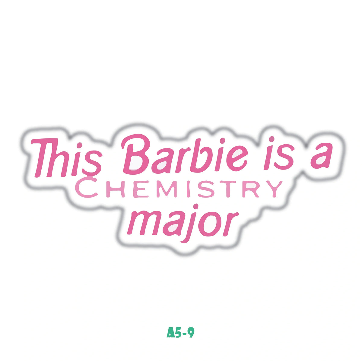 BARBIE CHEMISTRY MAJOR