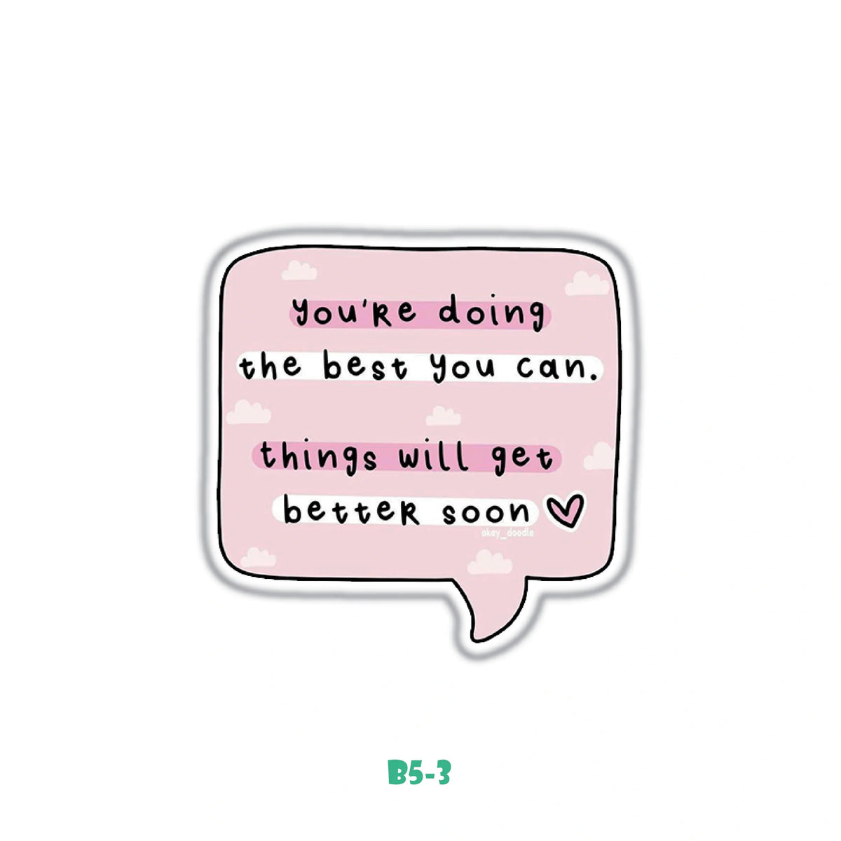 YOU'RE DOIN THE BEST