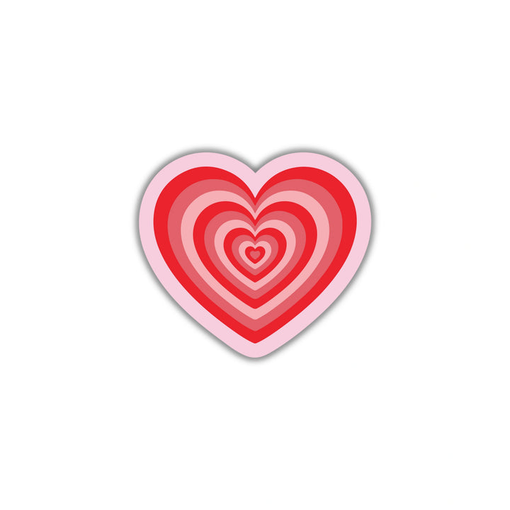 RED AND PINK HEART