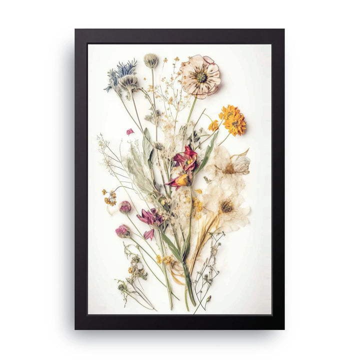 Pressed Wildflowers Frame