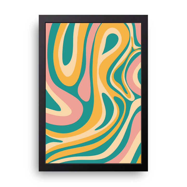 Retro Swirl Frame