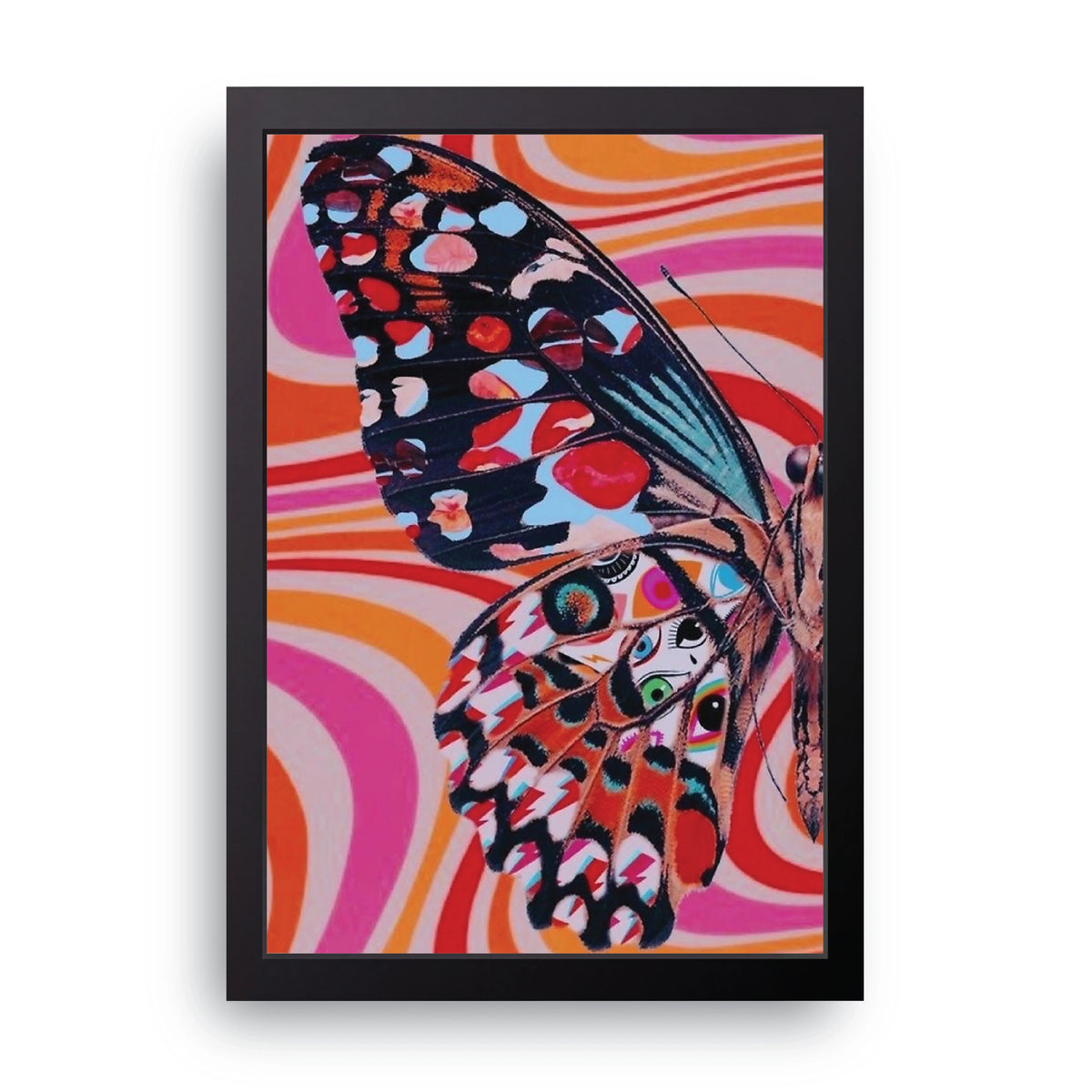 Butterfly Swirl Frame