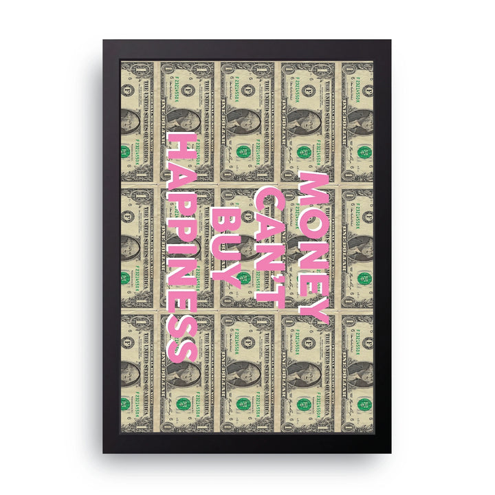 Money Can't Buy Happiness Frame