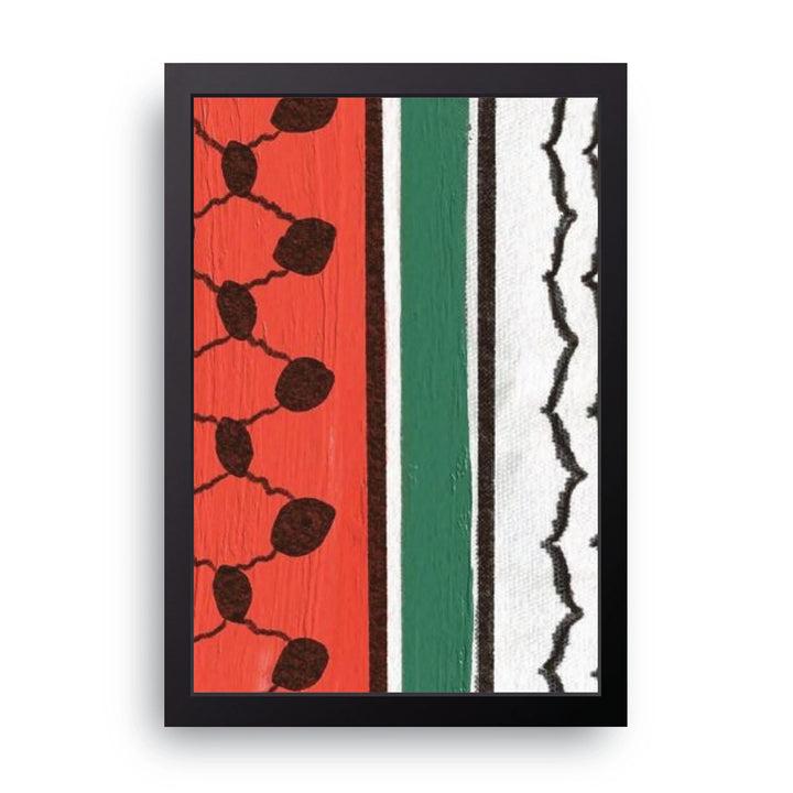 Palestine Stripes Frame