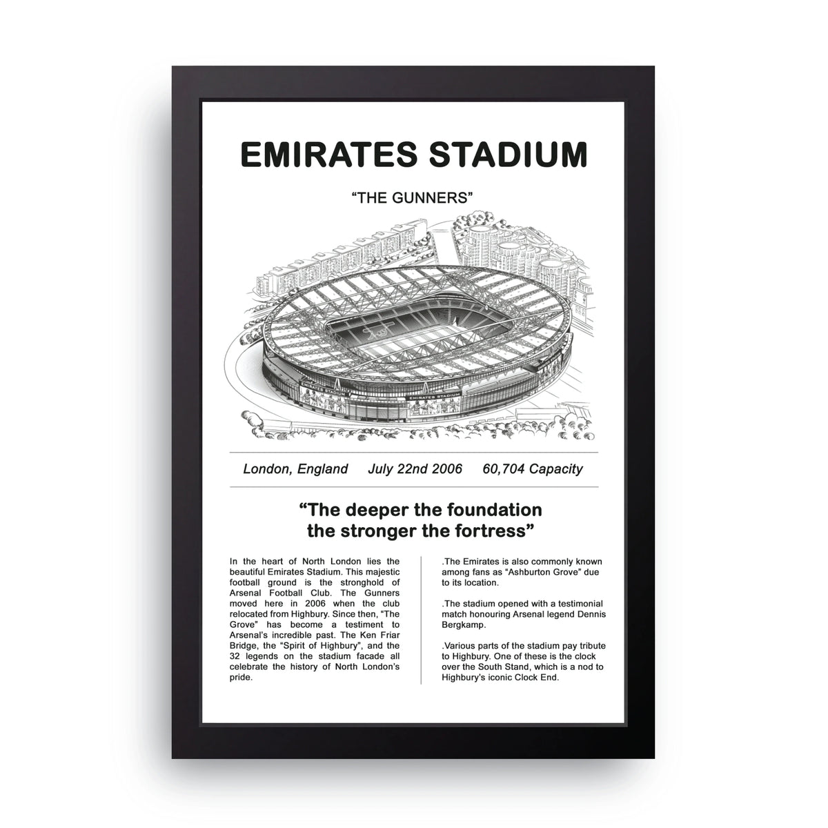 THE GUNNERS Frame