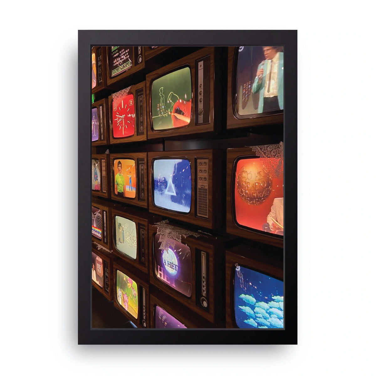 Vintage TV Wall Frame