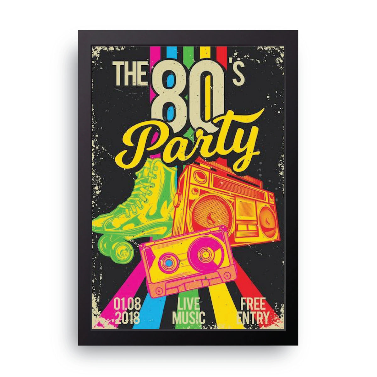 The 80s Party Frame