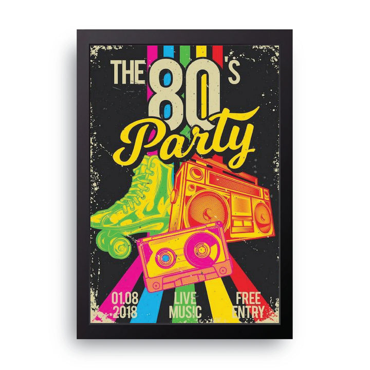 The 80s Party Frame
