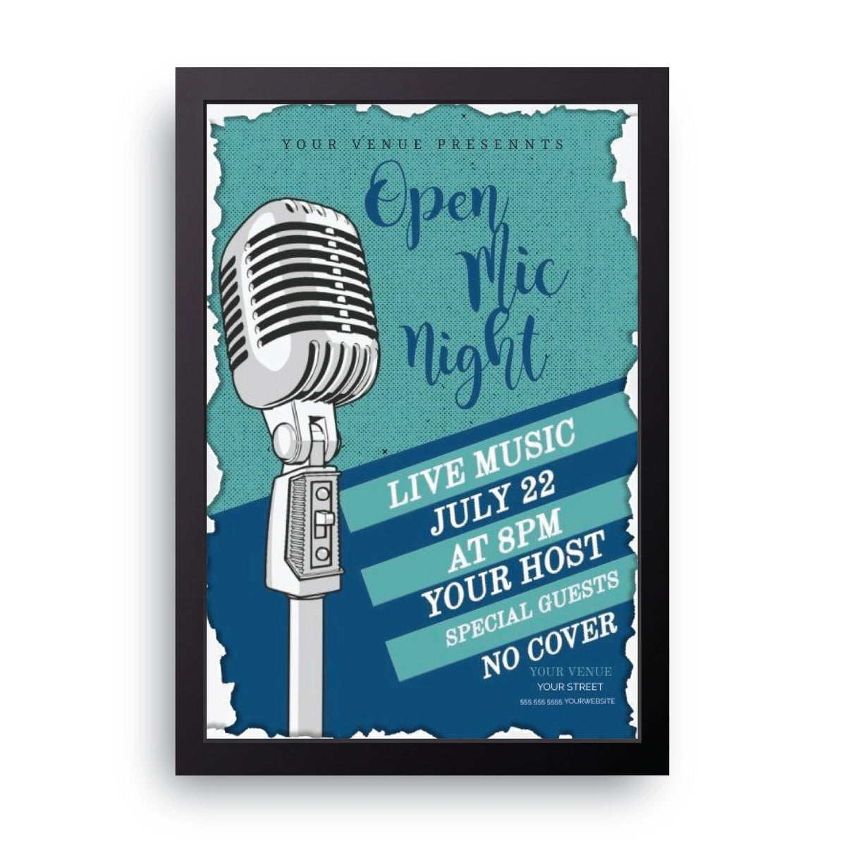 Open Mic Night Frame