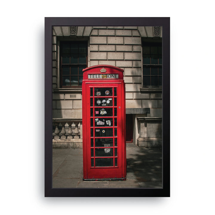 Red Telephone Box Frame