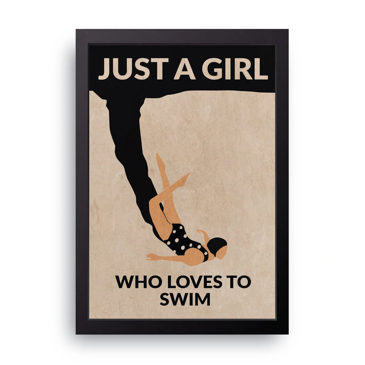 Just A Girl Who Swims Frame