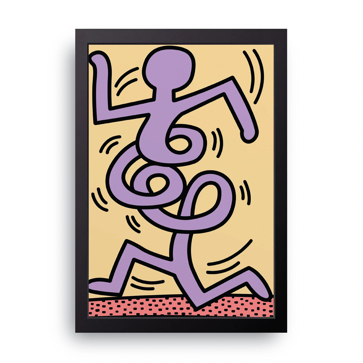 Keith Haring Dancer Frame