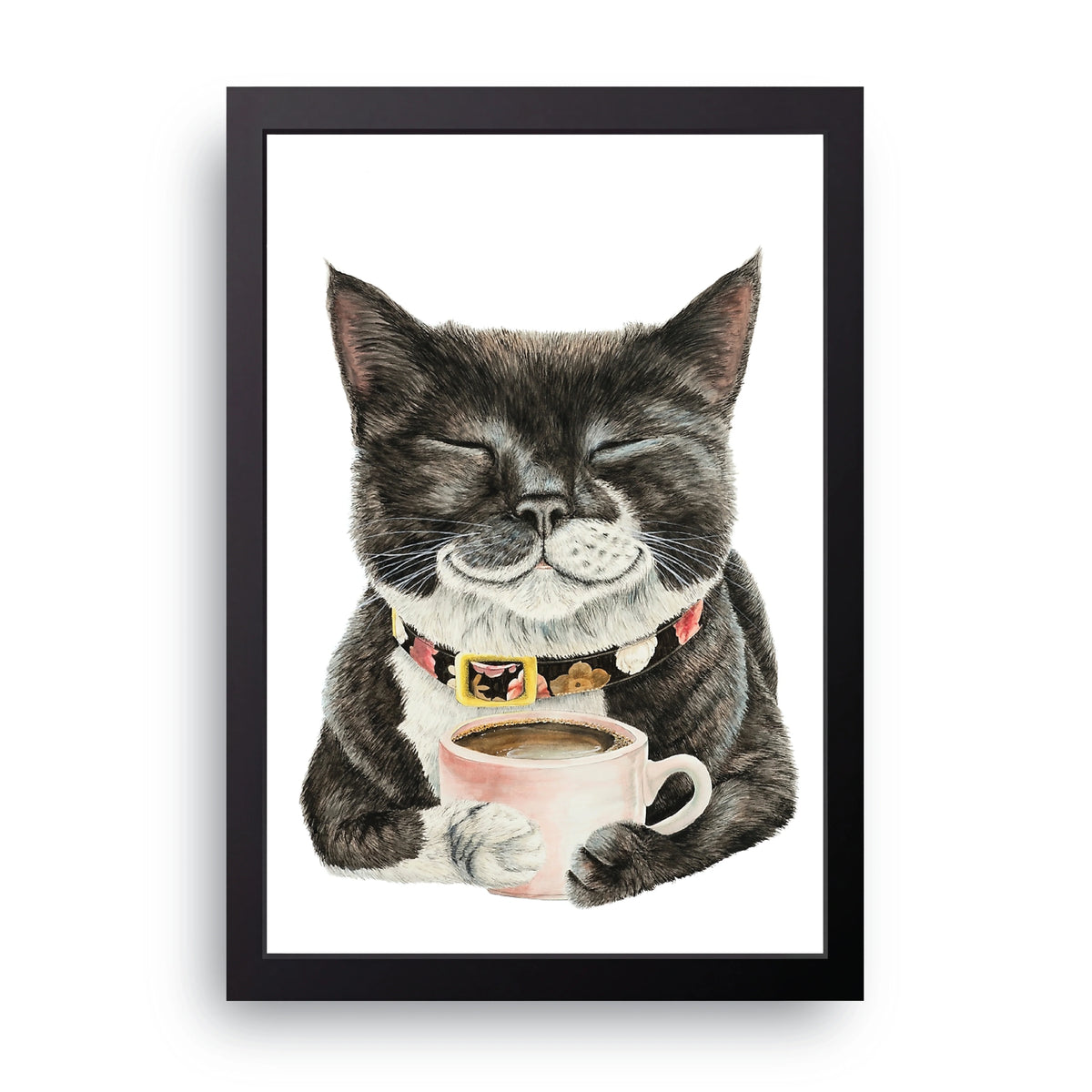 Cozy Cat Coffee Frame