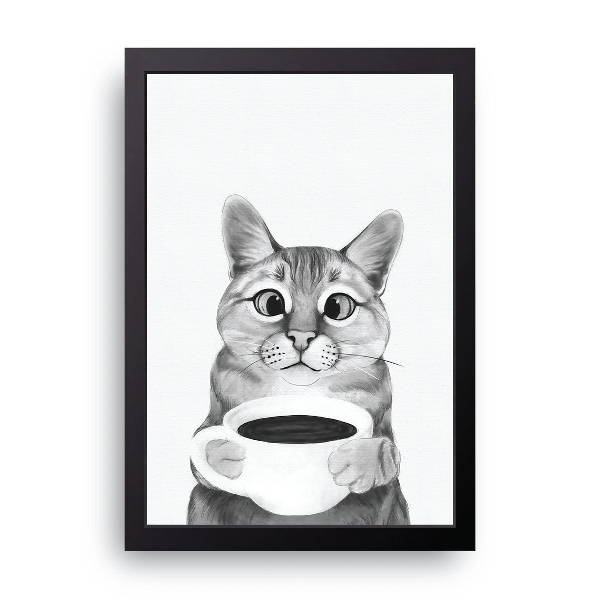 Sketch Cat Coffee Frame