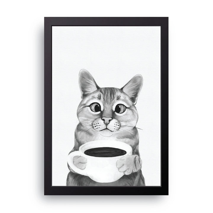 Sketch Cat Coffee Frame