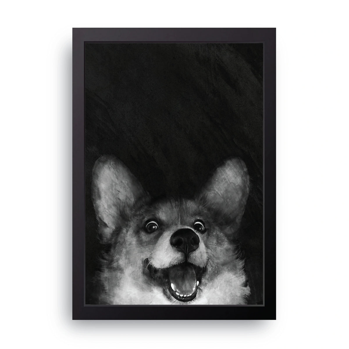 Laughing Corgi Frame