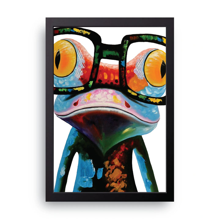 Bespectacled Frog Frame