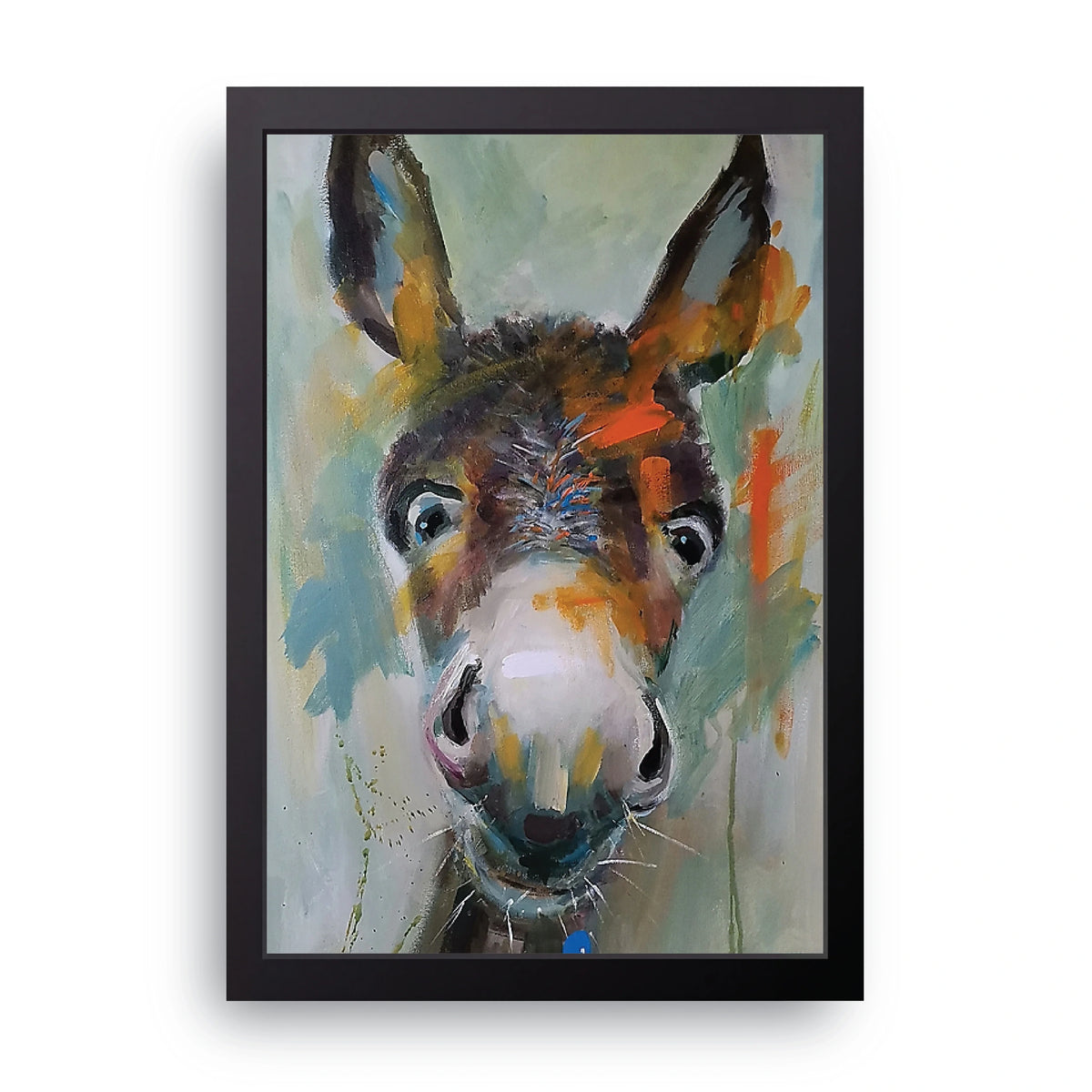 Donkey Portrait Frame
