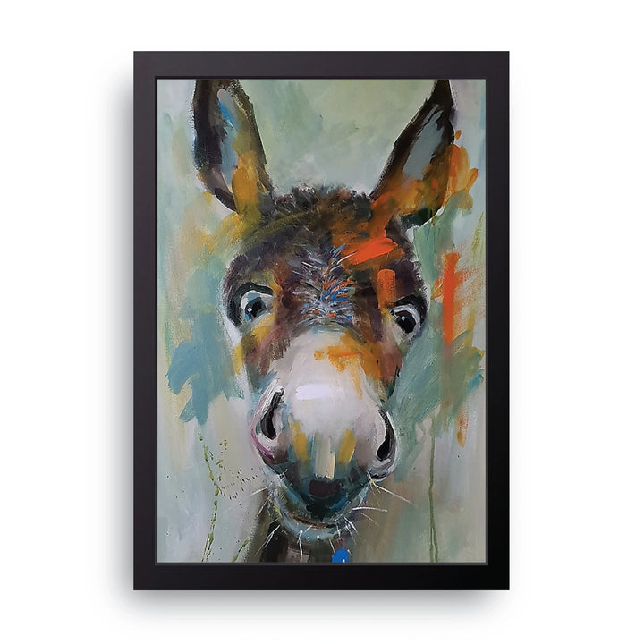 Donkey Portrait Frame