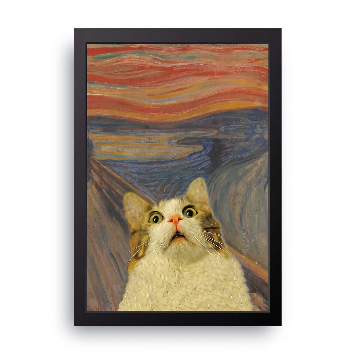Screaming Cat Frame