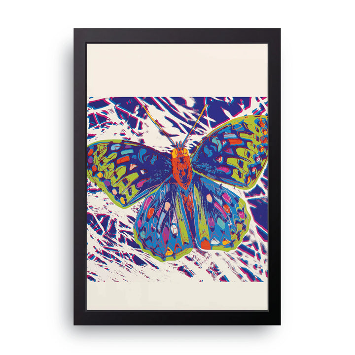 Neon Butterfly Frame